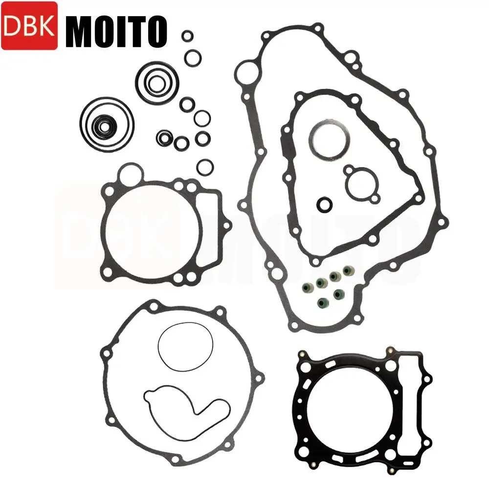 

Полный комплект прокладок двигателя мотоцикла для Yamaha YFZ450 YFZ 450 2004-2009 70-4044-13E1, комплект верхнего и нижнего конца цилиндра
