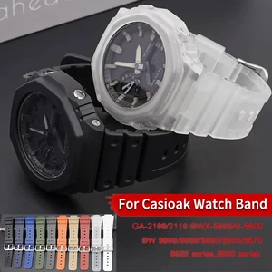 Casio Clock-Gummiarmband, Substitutionsarmband, Edelstahlmasse, TPU, Sportarmband, G Schock, GA 2100, DW-5600, 16 mm 6 Hauptverkaufsarmband G Schock DW 5600 - №2