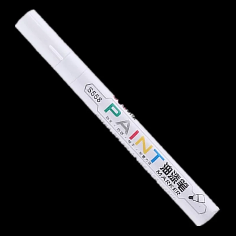 Deli Paint Marker Pen Fast Dry Waterproof Artist DIY Car Tire CD Glass Wood Stone Mark Tool School Office Supply Stationery MP7