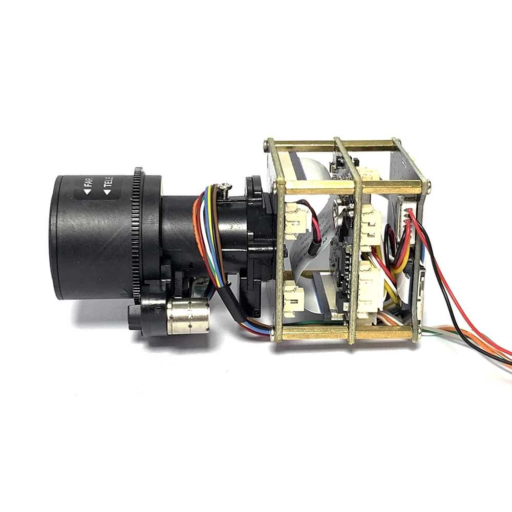 Starvis IMX385 GK7205V300 2MP IP Camera Module 3.6-10mm Motorized Zoom Auto Focus Lens Board Camera With CVBS Out