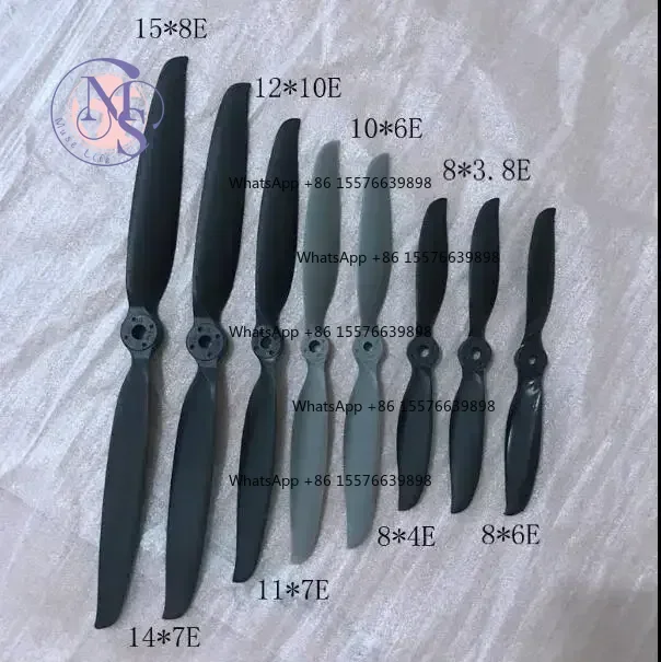 Electric Scimitar Propellers 4.1X4.1 4.5x4.5 6X5 7X4.5 8X3.8 8038 8X6 9X6 9038 10X6 11X7 12x6 14X7 15X8 RC UAV Replacement Props
