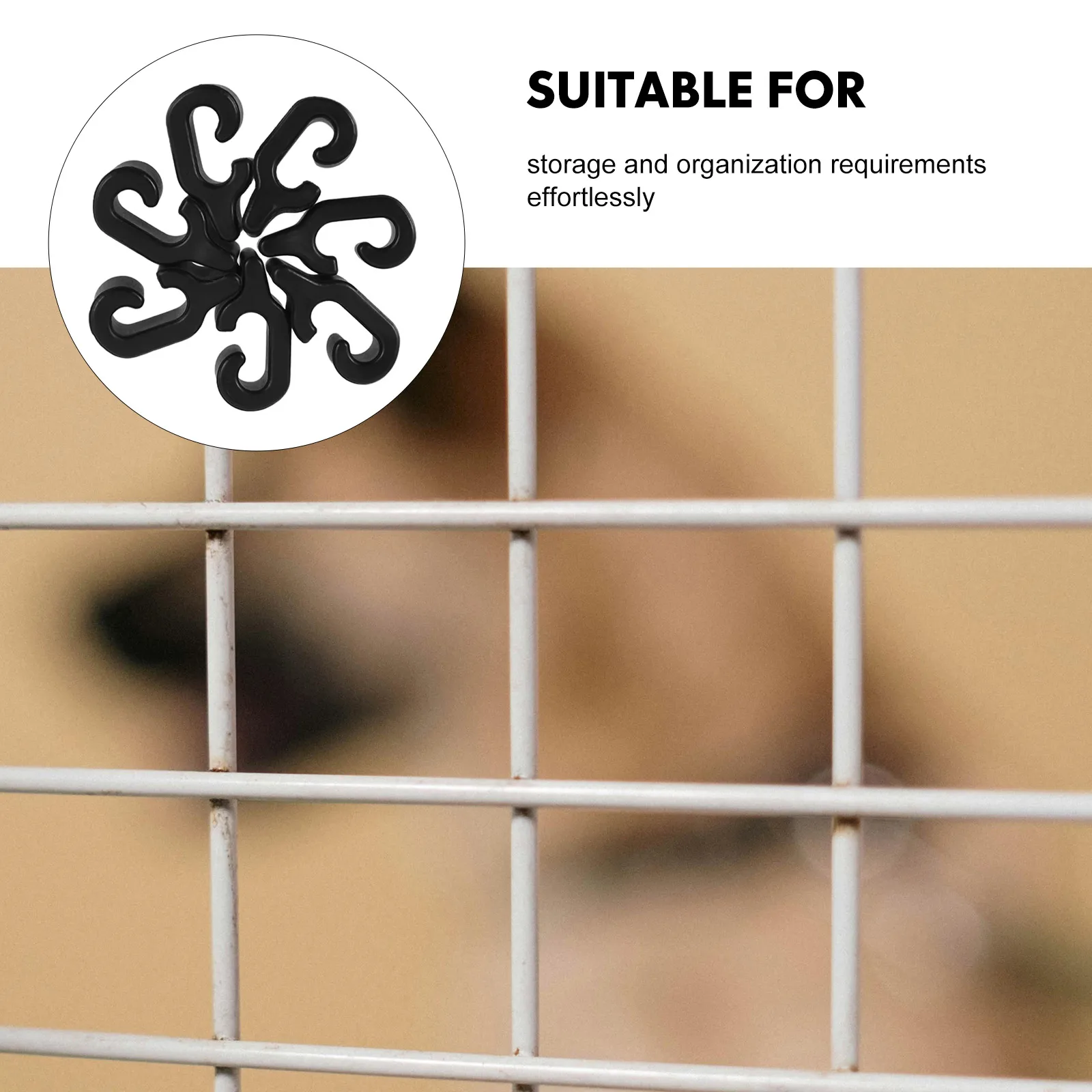 40 Stuks Draad Kooi Clip Connectors Opbergkast Sloten Robuuste Gesp Vergrendelingen Huisdier Krat Deur Dier Hek Hardware Set