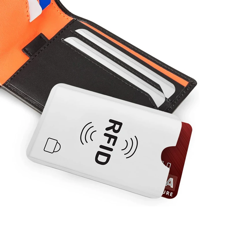 Nuovo Anti Theft Anti Scan protezione per carte di credito schermatura NFC RFID Blocking porta carte di credito custodia per biglietti da visita ID