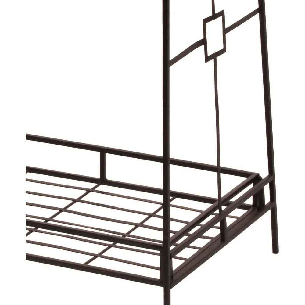 Produk Stand Tanaman 3 Tingkat Tempa, Hitam