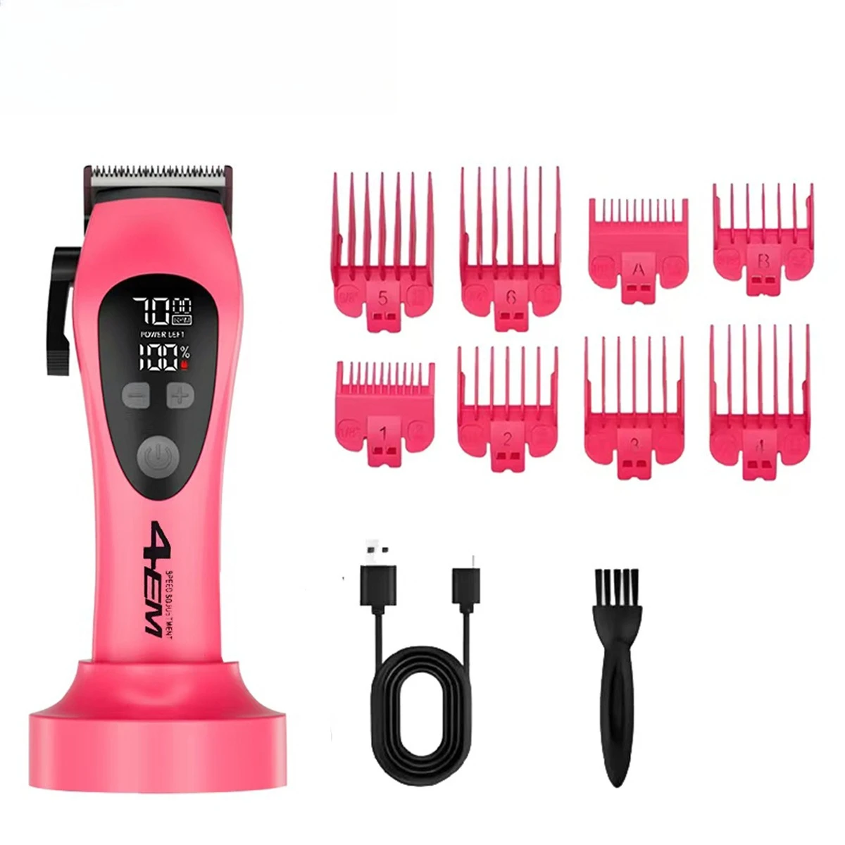 

New fashionable adjustable digital display hair clipper electric clipper