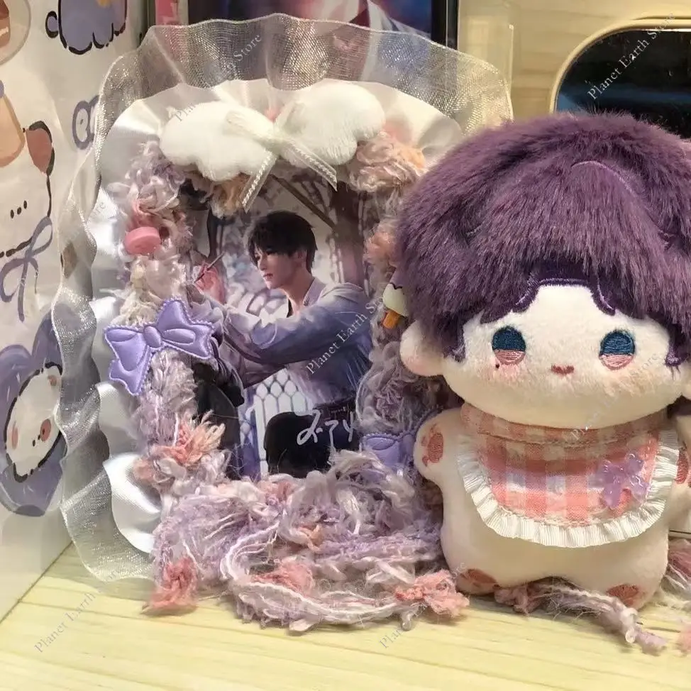 10CM jeu amour et espace profond Sylus Rafayel Zayne Xavier Caleb peluche bricolage matériel poupée Match aléatoire mignon Photo accessoires Fans cadeau