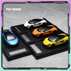Lcd Car Model 1/64 Mclaren 600LT Cars Model Simulation Alloy Limited Cars Model Display Models Custom Collection Birtdhay Gift