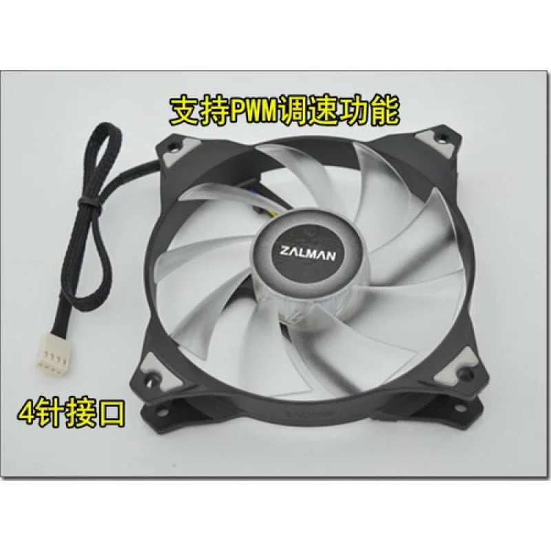 L حافظات وحدة المعالجة المركزية مروحة تبريد صامتة ZALMAN ZM-DF12 120*120*25 مللي متر 12 فولت 0.2A