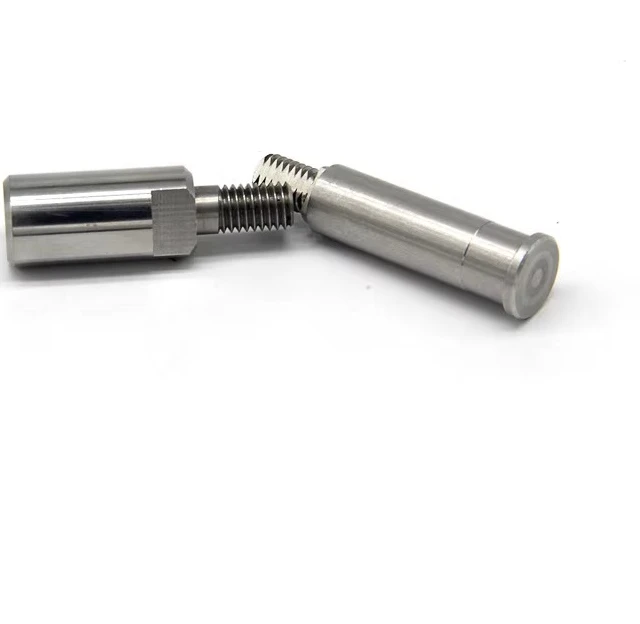 1000 pieces  Anodized Brass Golden Threaded Column M1 M2 M4 Round Aluminum Hardware Spacer Nut Hex Standoff Screw Manufacturers