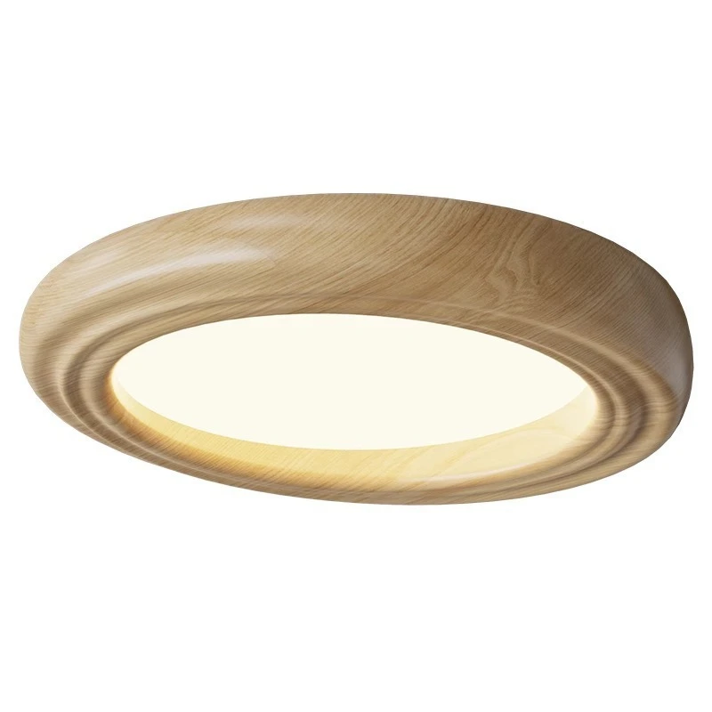 

Medieval ceiling light bedroom walnut color room simple wabi sabi retro