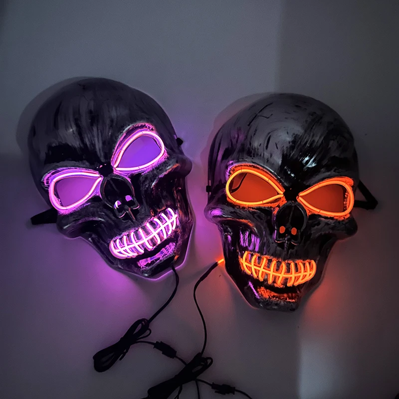 LED Light-Up Pirate Hat & Party Mask – detail image 11