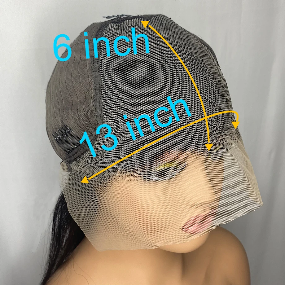 Body Wave HD Lace Closure Wig 4x4 5x5 13x4 13x6 18-44 Inch 200 Density Pre Plucked Baby Hair Brazilian Human Hair For Black Women