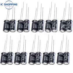 20PCS Rubycon Aluminum Electrolytic Capacitors 10V 25V 35V 50V 63V 100V 400V 450V 47UF100UF 220UF 330UF 470UF 1000UF 2200UF