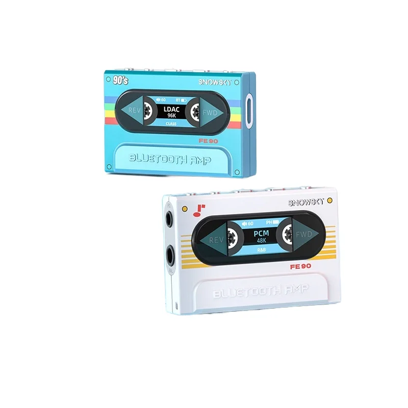 NewFIIO SNOWSKY RETRO NANO Portable HiFi for Bluetooth Decoding Headset Power Amplifier Made Plastic Wireless Mobile Receiver