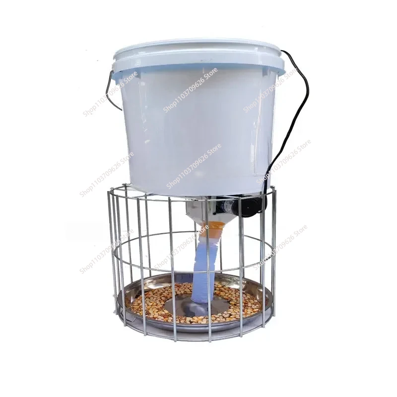 110/220V Pigeon Supplies Utensils Automatic Feeder Pigeon Trough Self-help Timing Fixed-point Chicken Pigeon Feeding Artifact