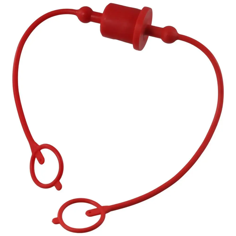 1/2 ISO-B accoppiatore idraulico tappo antipolvere plastica rosso parapolvere idraulico maschio femmina raccordi a connessione rapida