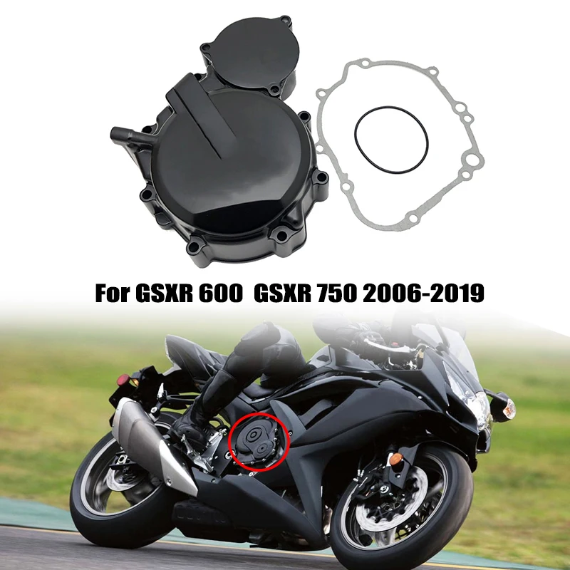 

For SUZUKI GSX-R750 GSX-R600 GSXR 750 2006-2015 Engine Stator Crank Case Cover GSXR600 GSXR750 Motorcycle Engine Stator Cover