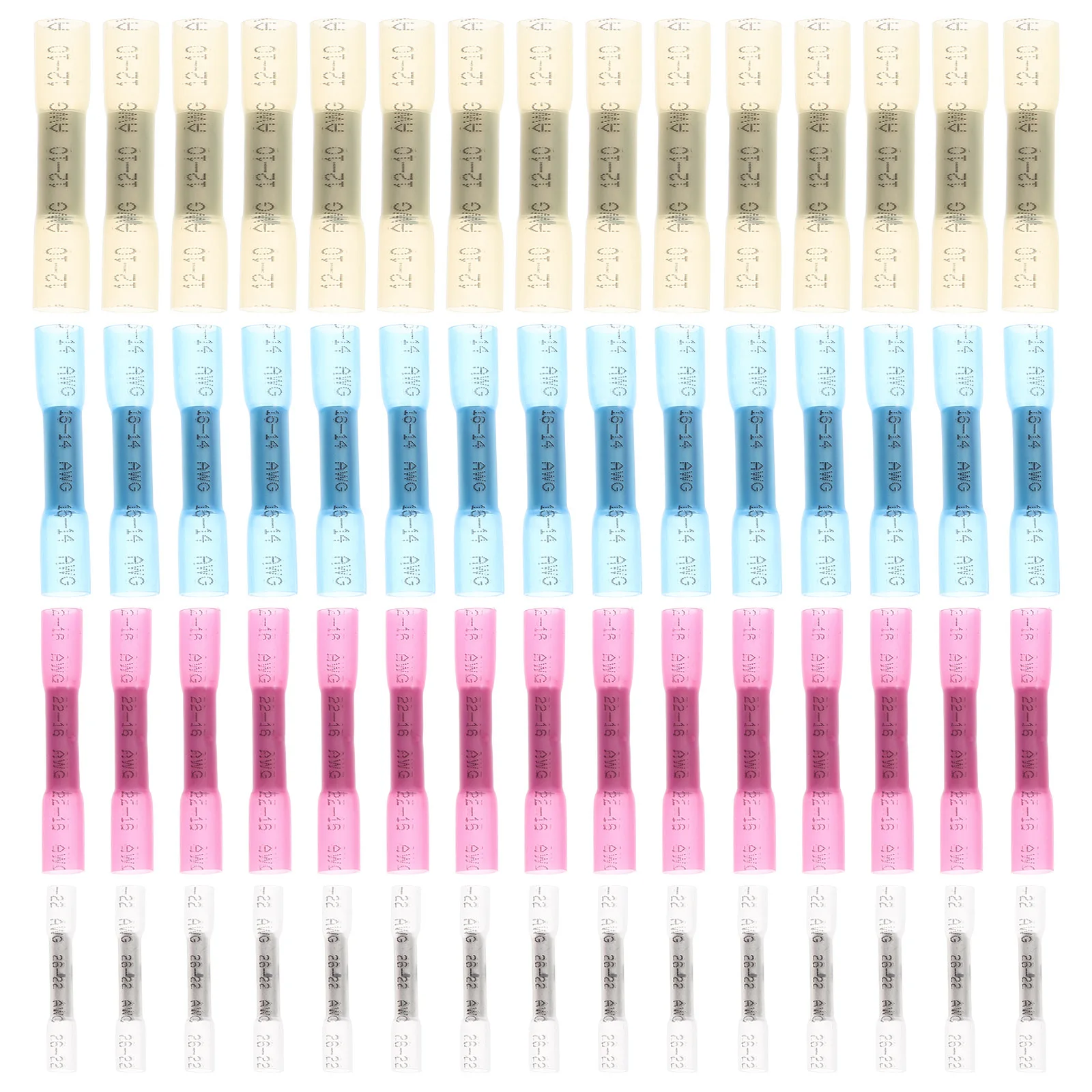 

1 комплект водонепроницаемых термоусадочных клемм, автомобильные электрические разъемы, прочный брызгозащищенный комплект проводов, комплект электрических разъемов