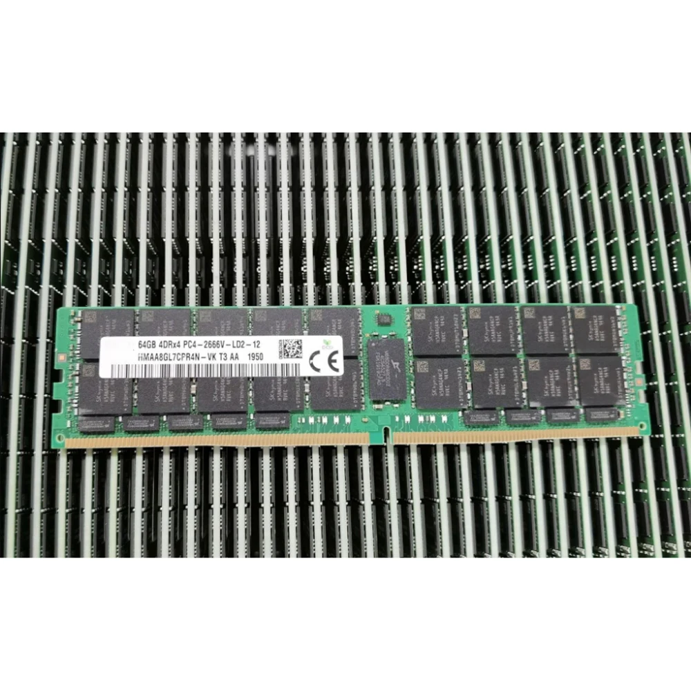 For SK Hynix HMAA8GL7CPR4N-VK 64GB DDR4 2666MHz RAM 4DRX4 PC4-2666V EC LR Memory