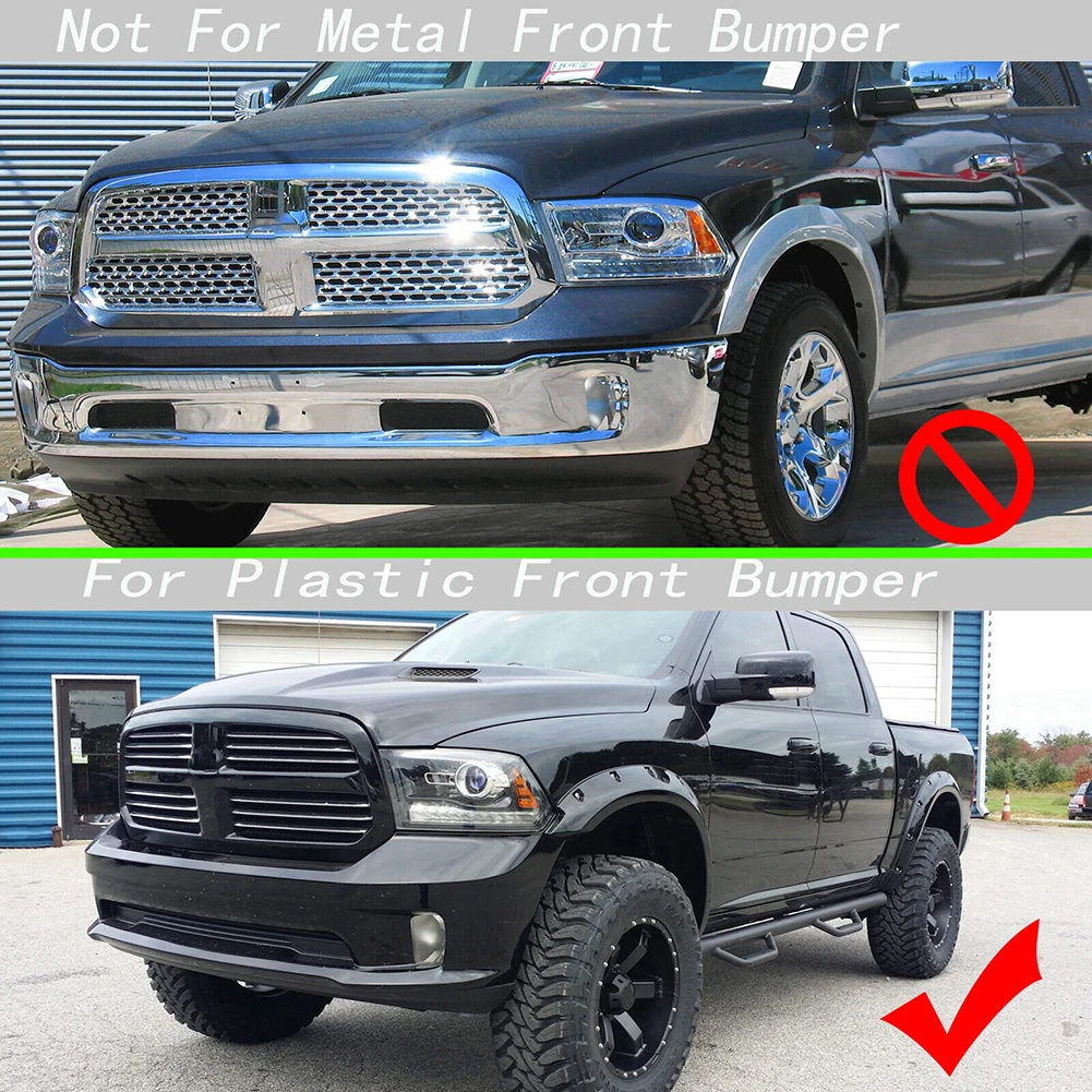 

Newest Car Front License Plate Frame Bracket Holder Fits For Dodge For Ram 2013-2019 68141642AA Front Mount Bumper Brackets