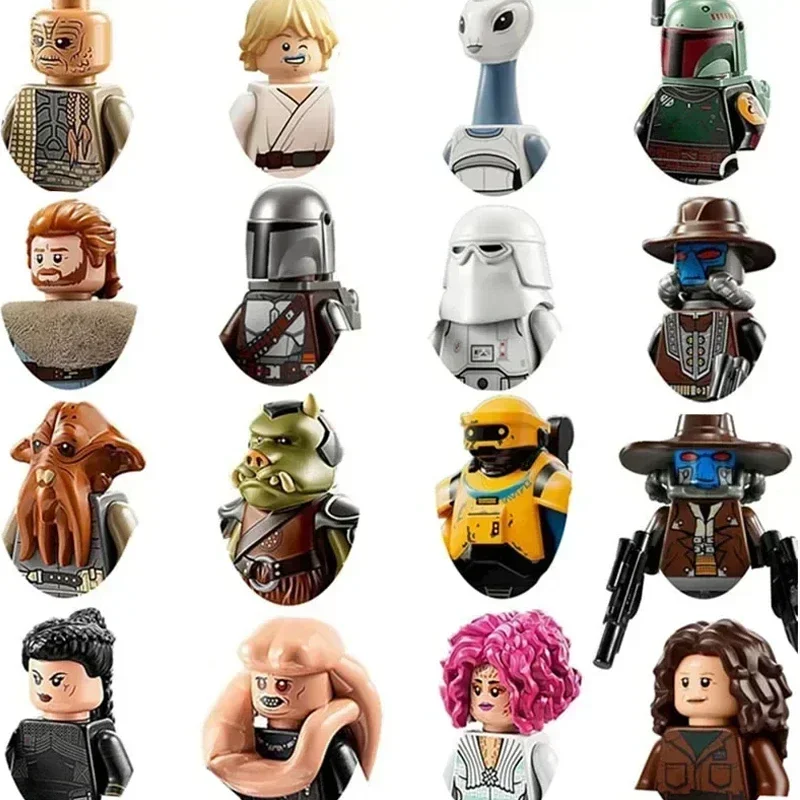 

STAR WARS Boba Fett Block Mini Robot Figure Toy Bricks Assembling Doll Building Blocks KM66025 KM66026 KM66037 KM66039 KM66042