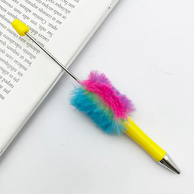 Imagem -05 - Caneta Frisada de Pelúcia Frisada para Crianças Faça Você Mesmo Color Ball Pen Esboço Suprimentos para Estudantes Escrita e Escola em Casa 20 Pcs Novo