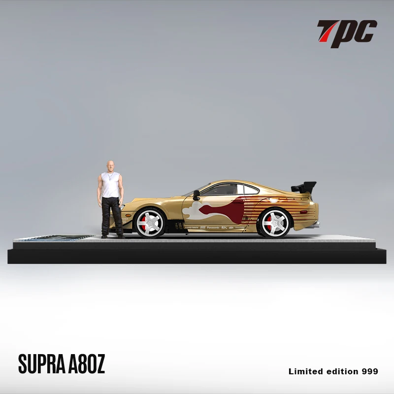 TPC 1:64 نموذج سيارة سبيكة Supra A80Z