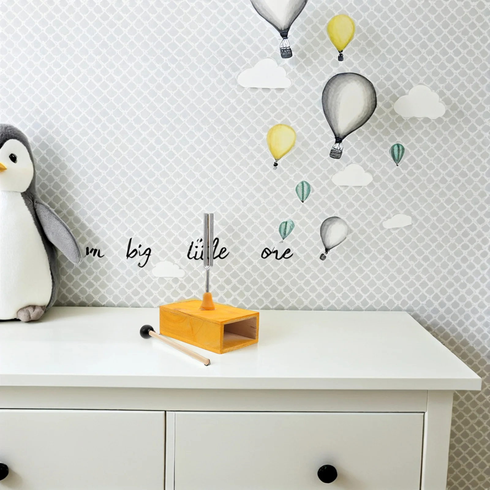 

1Set Acoustic Experiment Fork Resonance Box Middle School Physics Science Lab Educational Tool Wave Frequency