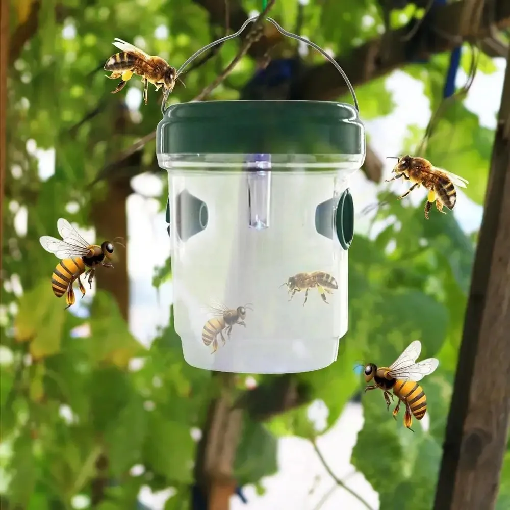Solar Powered LED Insect Killer Mosquito Zapper Outdoor Hanging Trap Safe Non-Toxic Reusable Lamp Light Trap Pest Control Light
