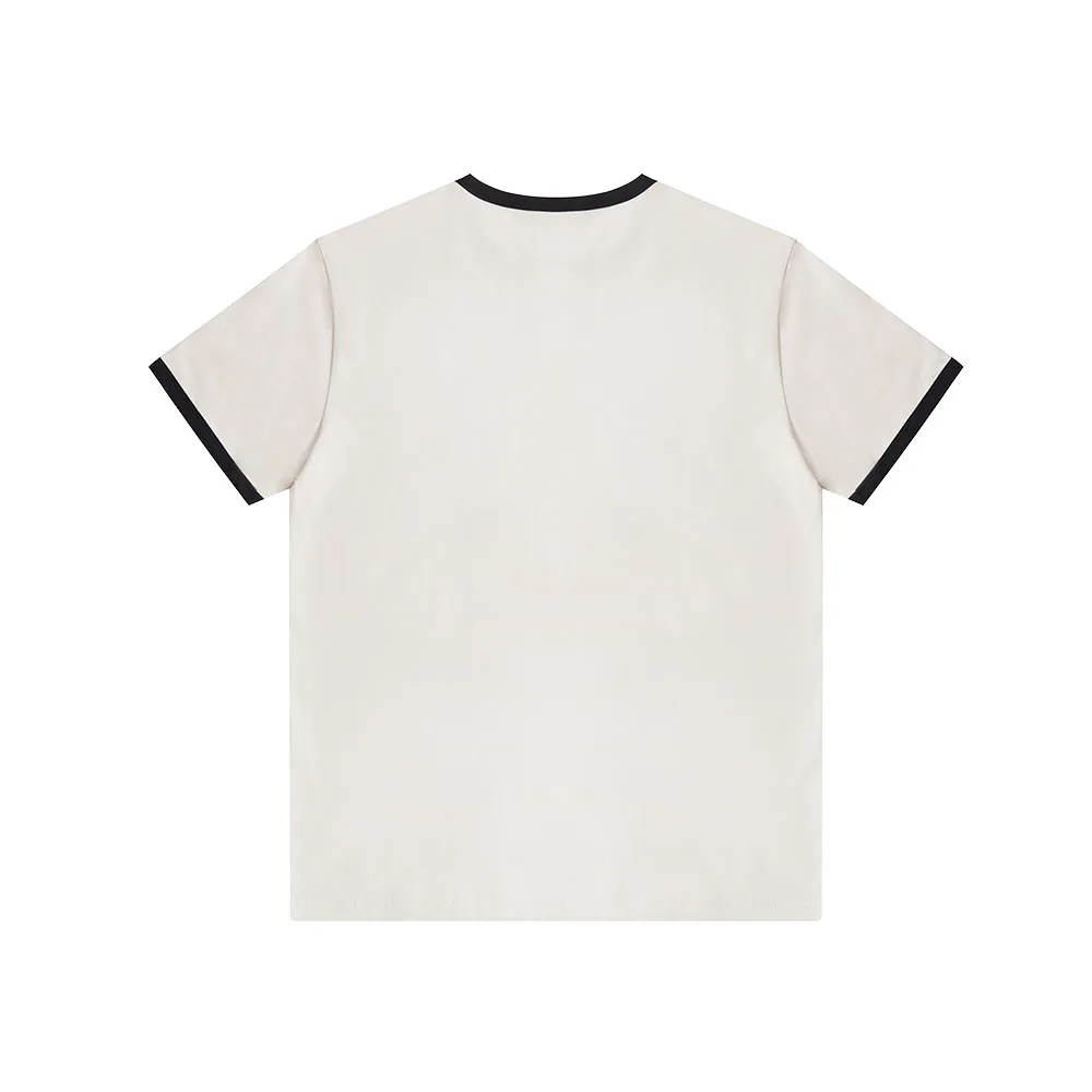 Helluva Boss MAMMON RINGER T-SHIRT Unisex Streetwear Short Sleeve Summer O-neck Tshirt Design Graphic Print Merch Tops Casual