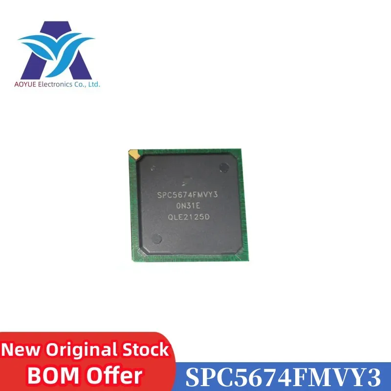 New Original Stock  SPC5674FMVY3 SPC5674FMVR3 BGA-416 microcontroller microprocessor  MCU chip