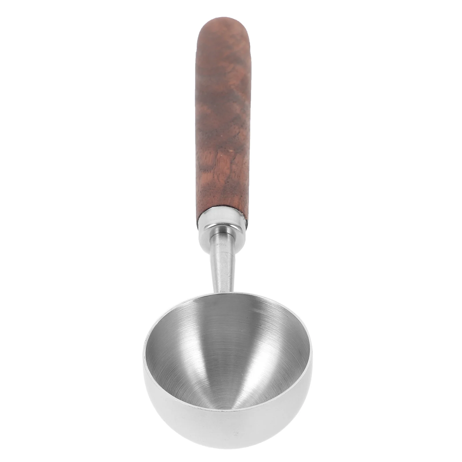 

Stainless Steel Coffee Scoop Long Wood Handle Measuring Spoon for Coffee Beans Spices Kitchen Powder Scoop Measuring Scoops