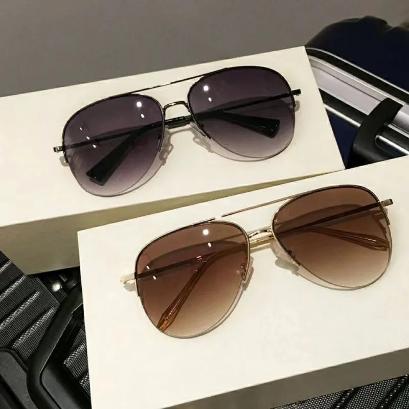 Sonnenbrille für Herren, Luxus-Markendesigner, UV400-Schutz, Outdoor-Angelbrille, Klassische Flieger- und Reisebrille – Detail 3