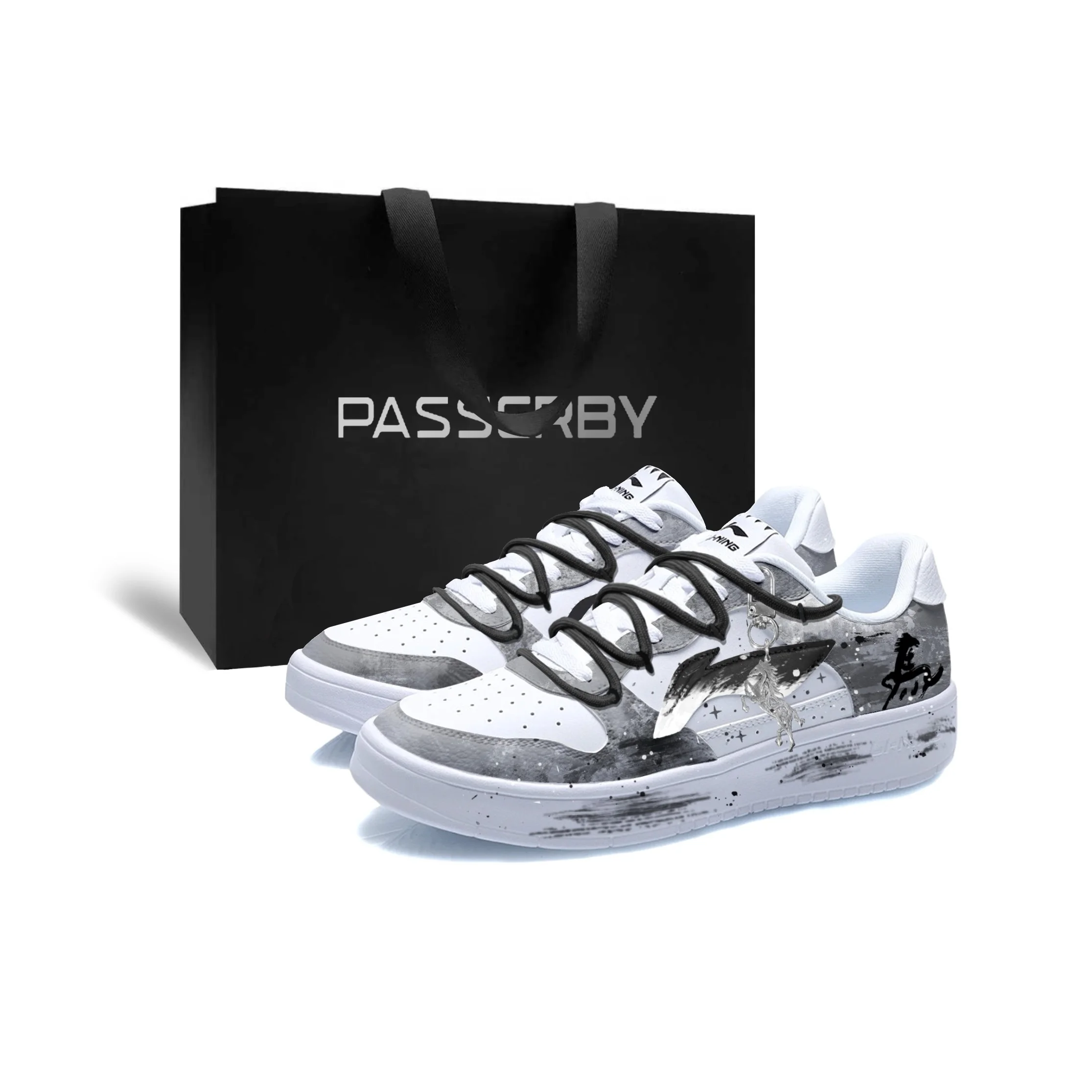 li-ning-floating-boat-cushioning-height-increasing-breathable-low-top-skateboard-shoes-men's-black-gray-agcs419-1（team1897-）