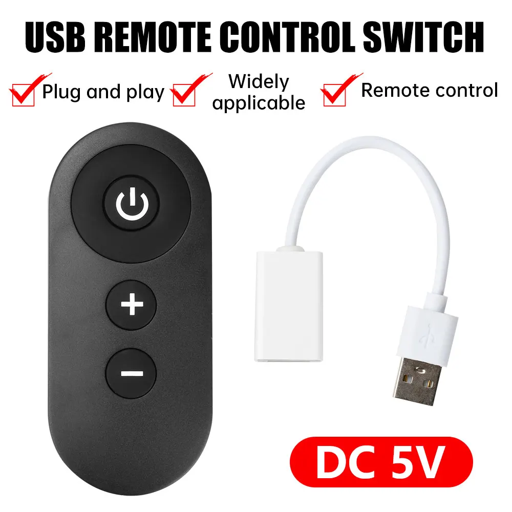 

DC 5V USB RF Remote Switch Dimmer/Speed Module Wireless Switch For LED Lights Strip Lights Fans Night