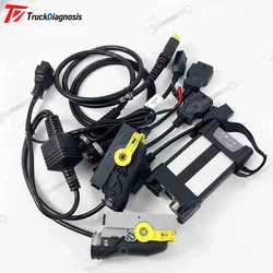 For VOCOM II (88894000) truck Diagnostic tool cable 8 Pin 88890306 +OBD2 OBDII 88890306+USB 88890305 and ecu test cable