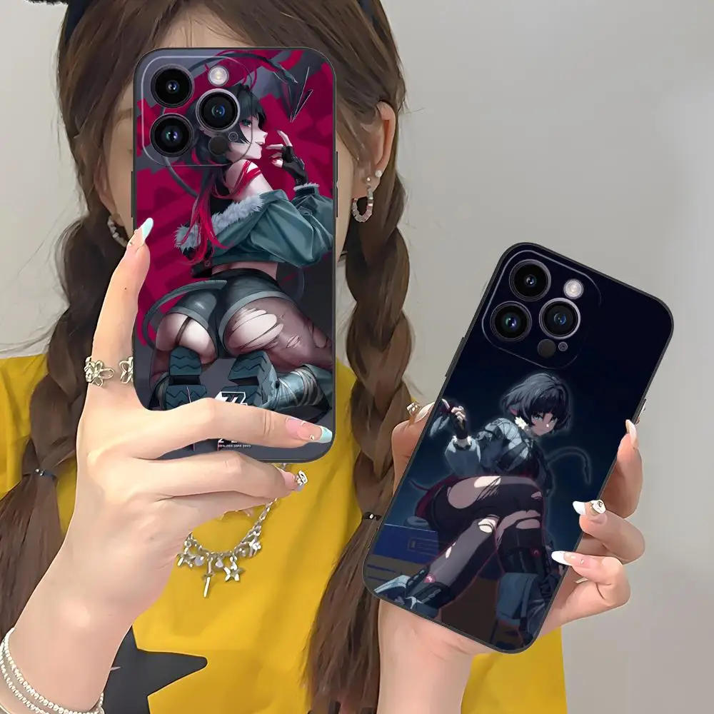 

Zenless Zone Zero Jane Doe Phone Case for iPhone 17 16 15 14 13 12 11 X XR XS 8 7 Pro Max Plus Mini Colour Protective Smartphone