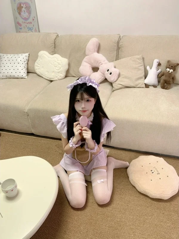 Sexy Lolita-Prinzessin-Rock, hohe Taille, A-Linie, Dr. ort Sve V-Ne, Baumwollmischung, Polyestermischung, mittlerer Stretch, Sommer Dr