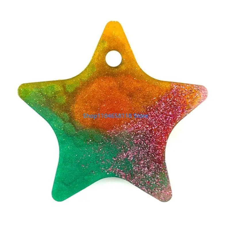 Handicrafts Earrings Eardrop Mold Jewelry Necklace Glossy Keychain Casting Mold