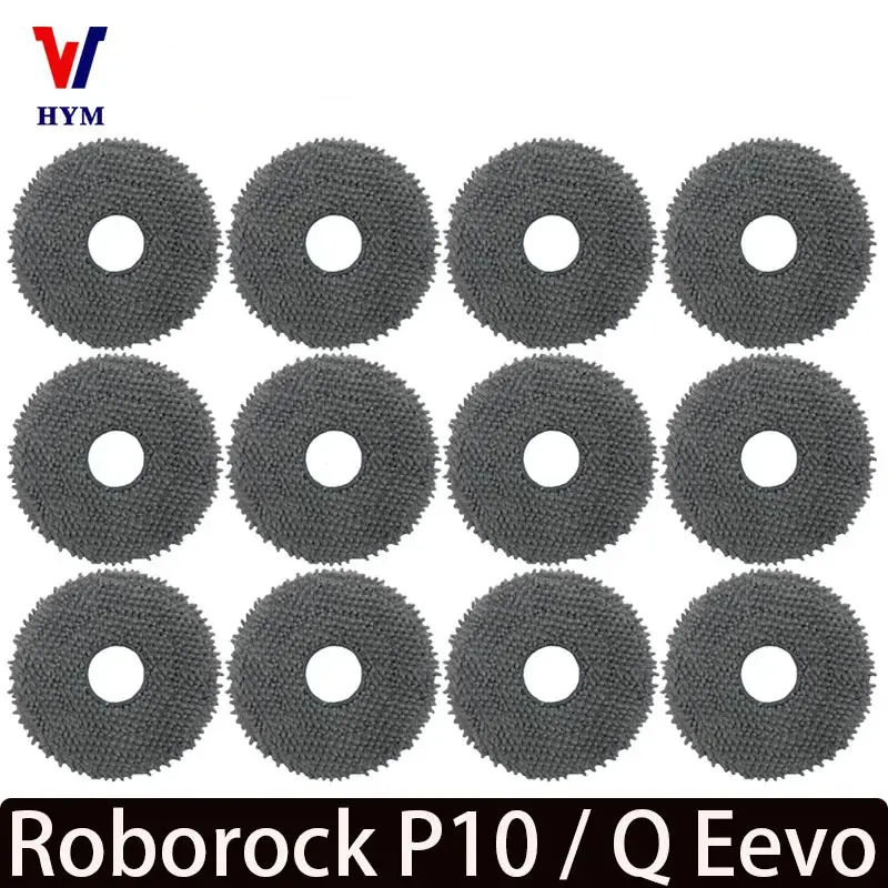 For Roborock Q Revo Mop Cloths for Roborock Q Revo P10 Vacuum Cleaner Robot Spare Parts Mop Rags Accessories