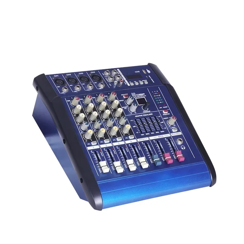 Professional Portable DJ Controller Effect Amplifier 4/6/8/12 Channel powered Audio Mixer 99 dsp power audio mixing console PX