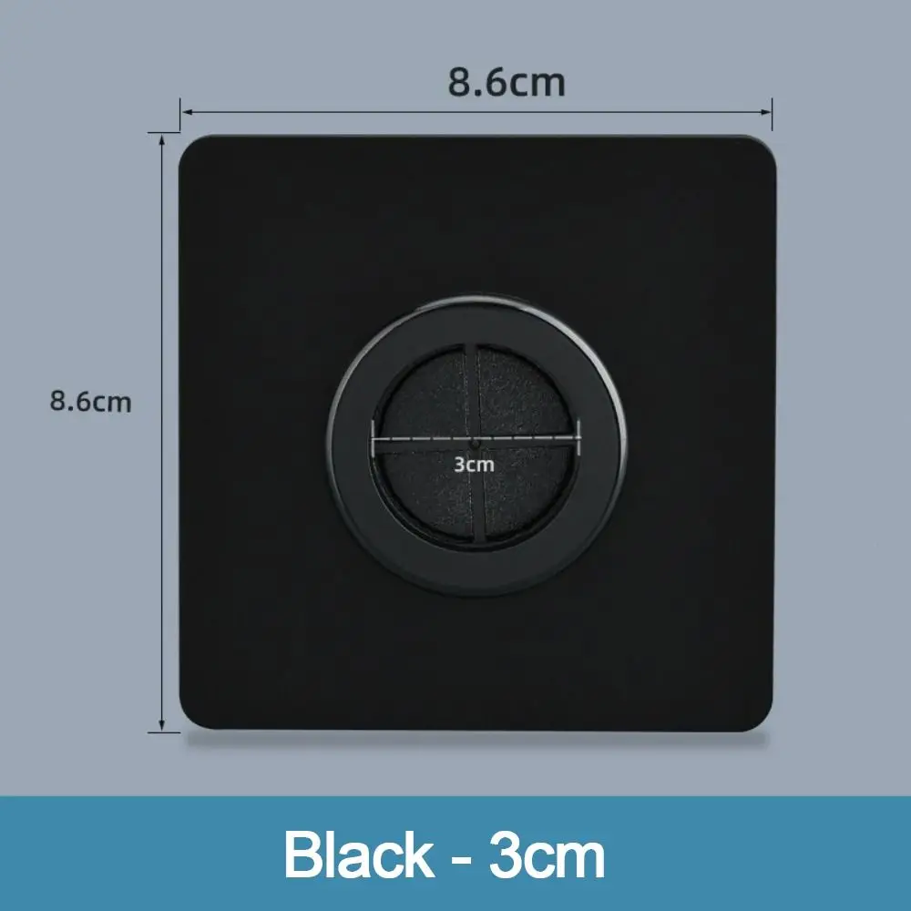 Electrical Supplies With Rubber Pad Wall Blank Panel With Outlet Hole 86Type Cable Cover Decorative Cover Network Cable