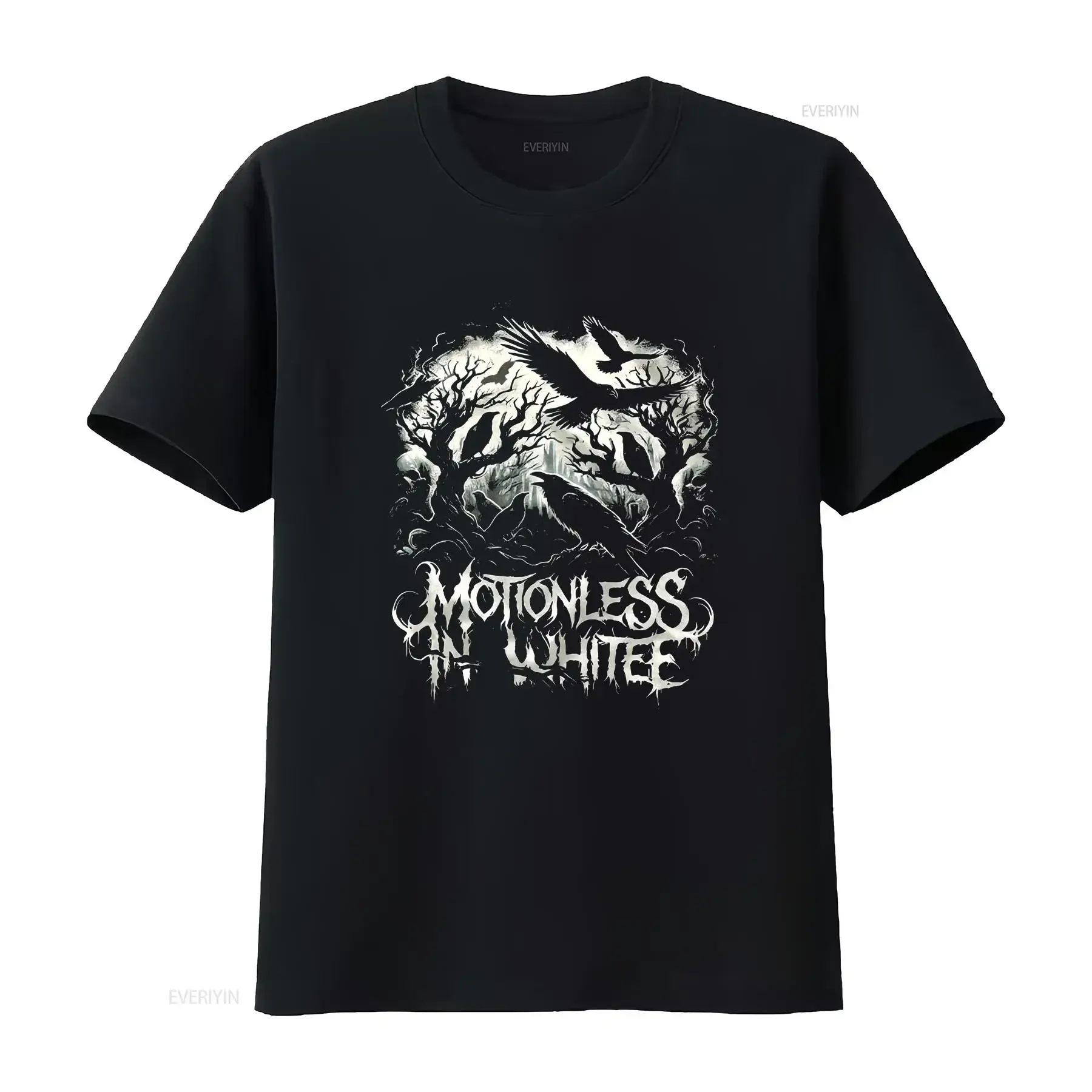 Motionless In White Band Another Life T Shirt Full Size S 5XL vintage Washed Breathable Top For Everyday Wear Comfortable