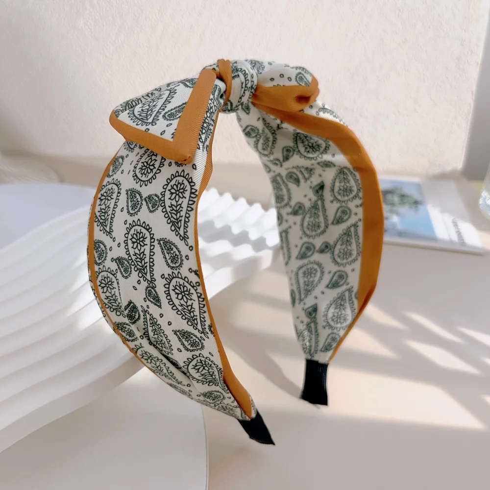 Retro Boho Bow Headband 4