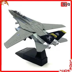 1:100 Diecast Model Speelgoed F-14 Super Flanker Jet Gevechtsvliegtuigen Legering Vechter Model Collectible Model Vliegtuig Speelgoed Festival Gift