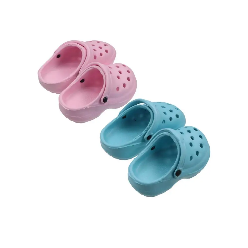 1 Pair Pet Beach Shoes Non-slip Pet Sandals Comfortable Breathable Dog Hole Shoe EVA Soft-soled Dog Rain Boots for Cats