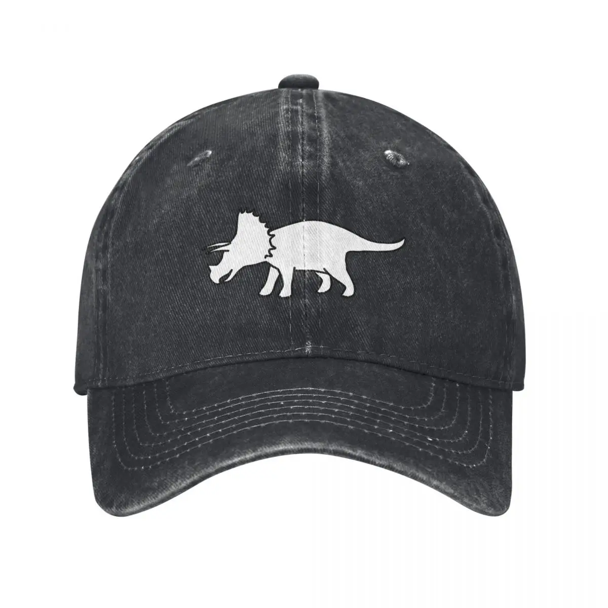 Minimalist Dinosaur Outline Baseball Cap cute Designer Hat birthday Hat Beach Golf Men Women's