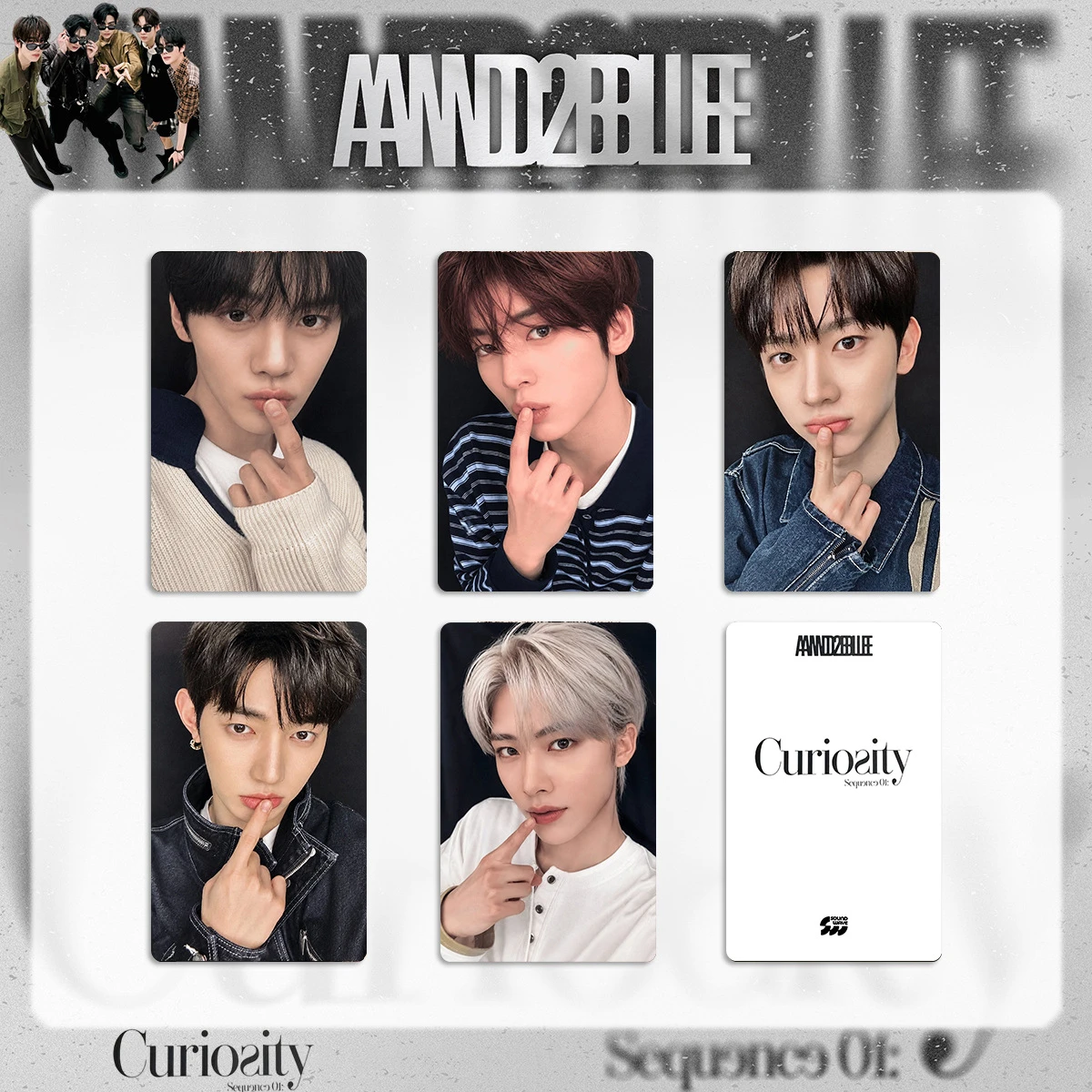 5PCS Popular KPOP Men's Group - огляд і ціна Board Game Sequence