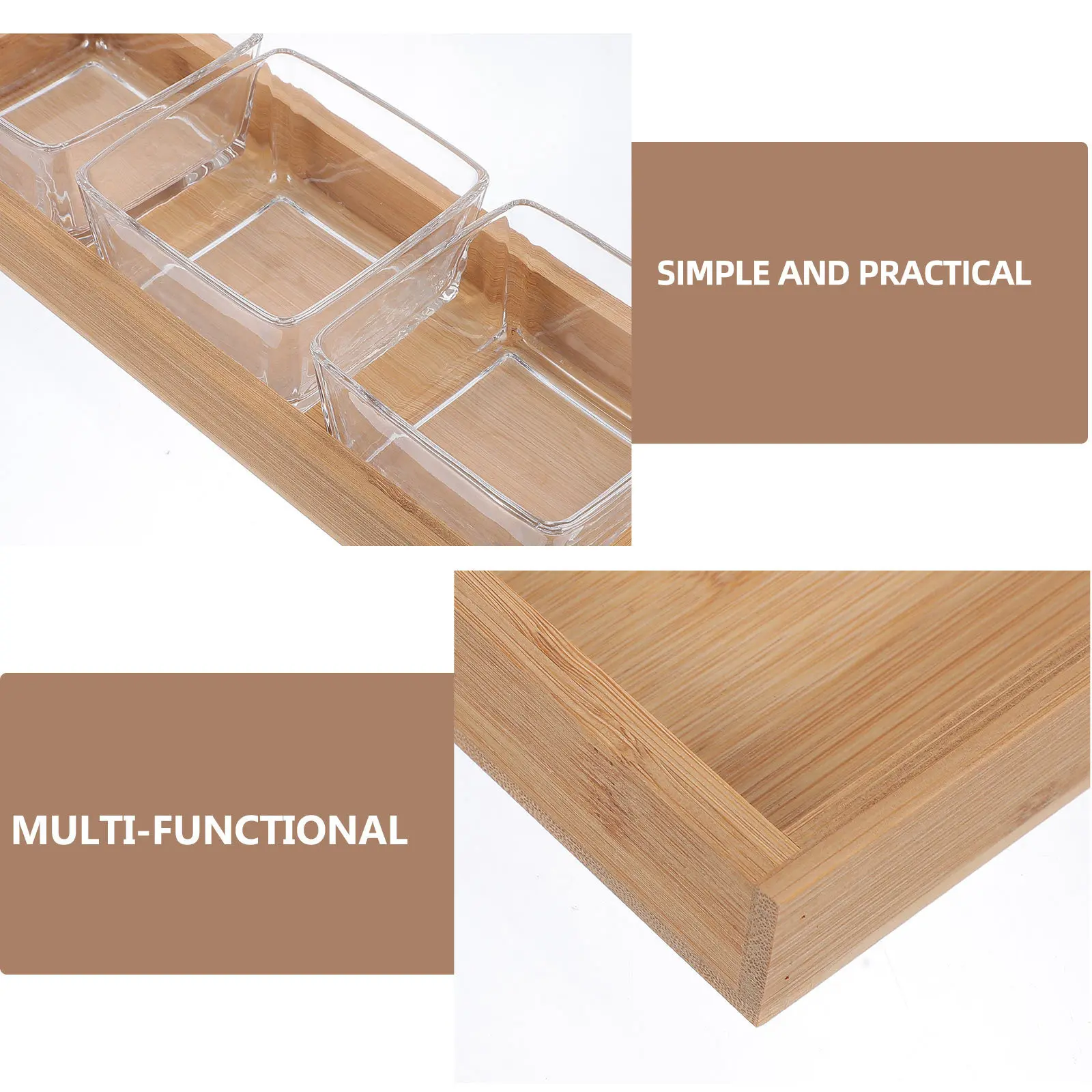 

1 шт., креативный лоток для хранения закусок, стеклянная тарелка с фруктами, многосекционная бытовая тарелка для конфет, витрина для сухофруктов