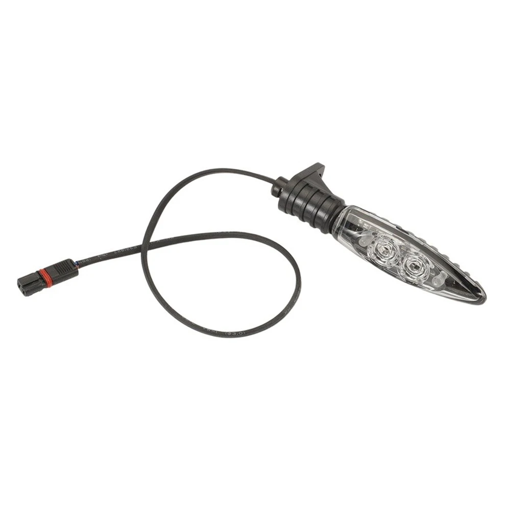 Rear Front Flasher Motorcycle Turn Signal ABS Plastic Housing Wear Resistant Build Non Deformation Design For Daily Riding